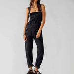 Trendy denim jumpsuit for women