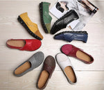 Chaussures orthopédiques en cuir confortables