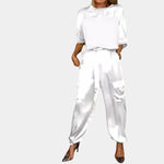 Ensemble deux pièces élégant femme