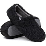 Fleeced Indoor Slipper with Closed Back