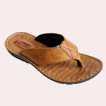 Chaussons en cuir pour hommes