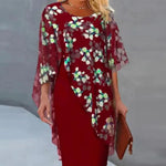 Elegant Women's Floral Dress