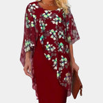 Elegant Women's Floral Dress