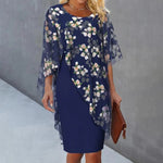 Elegant Women's Floral Dress
