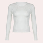 Women's Long Sleeve Top Simple
