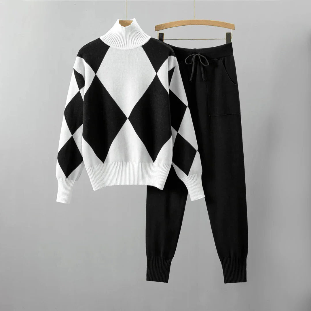 Ensemble pull et pantalon chaud