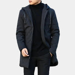 Men's Long Slim Fit Coat