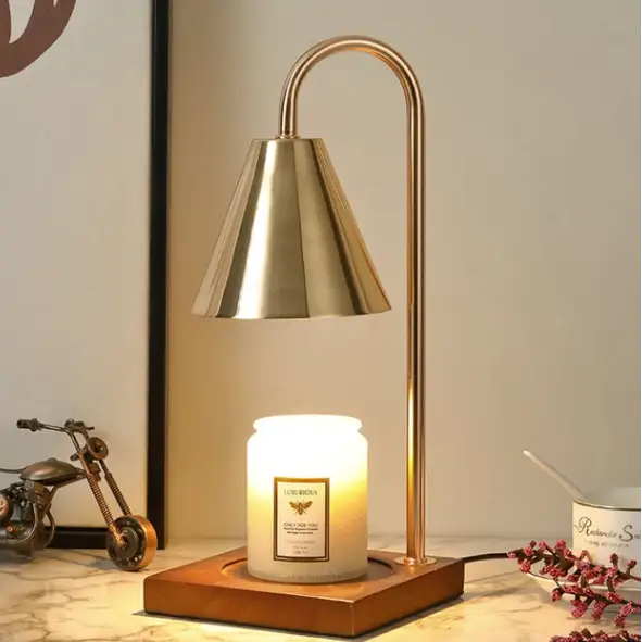 Lampe Chauffe-Bougie Chaleureuse pour Ambiance Cosy