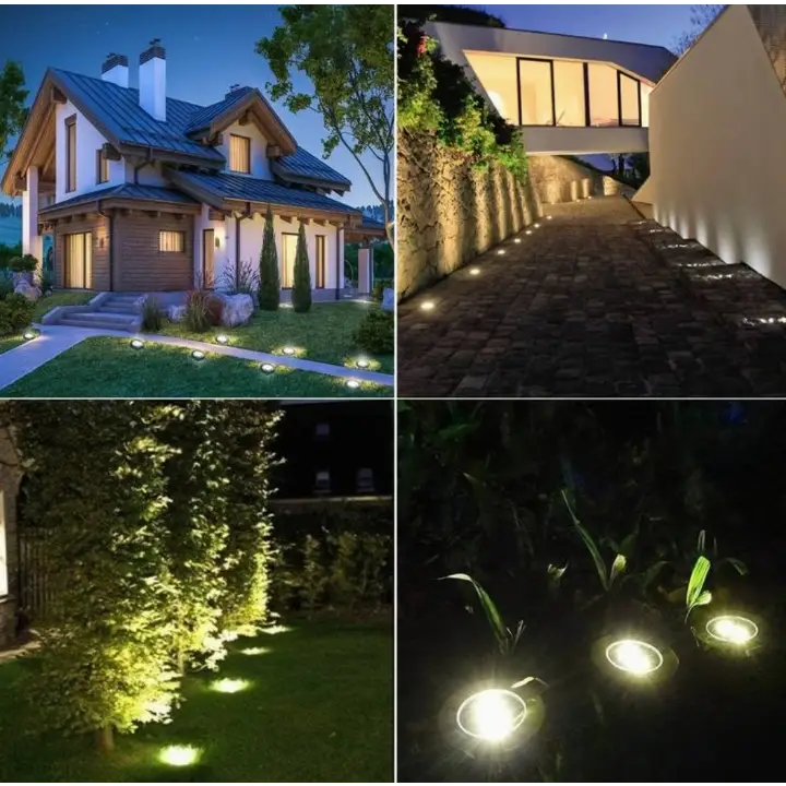 Lampes de Jardin LED Solaire Sans Fil