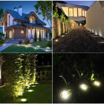 Lampes de Jardin LED Solaire Sans Fil