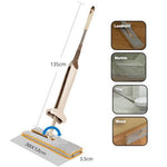 360° Spin Dual-Sided Microfiber Self-Wringing Mop