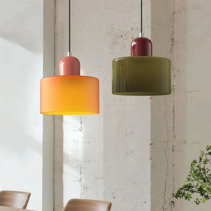 Lampe Suspendue Luminosa en Verre - Éclairage Élégant