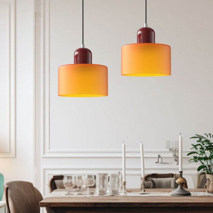 Lampe Suspendue Luminosa en Verre - Éclairage Élégant