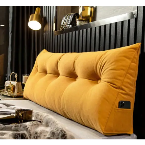 Wedge pillow for luxurious comfort and restorative sleep