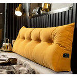 Wedge pillow for luxurious comfort and restorative sleep