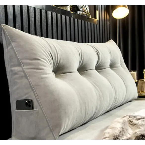 Wedge pillow for luxurious comfort and restorative sleep