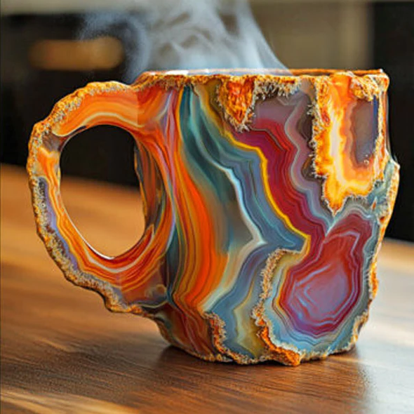 Crystal Mineral Coffee Mugs