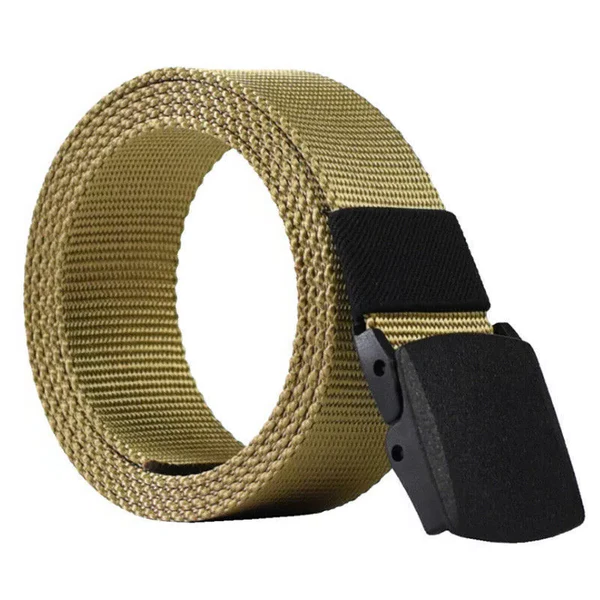 Men's Nylon Canvas Belt with Breathable Webbing