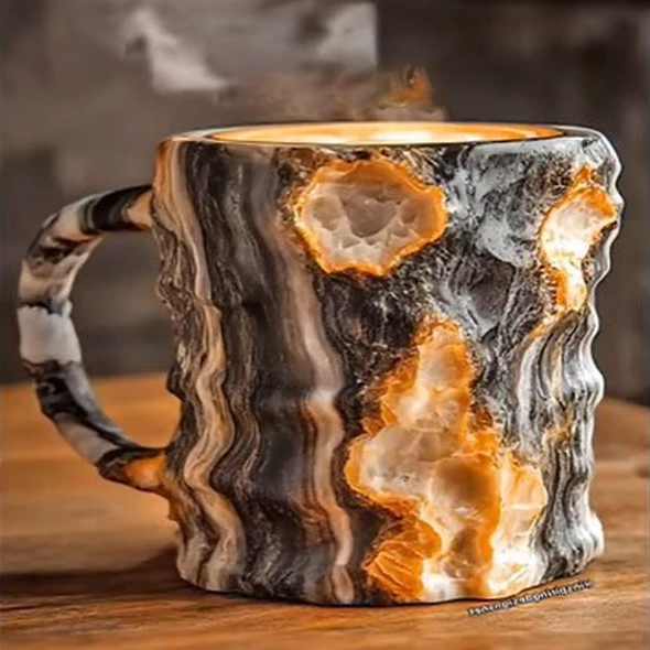 Crystal Mineral Coffee Mugs