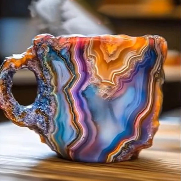 Crystal Mineral Coffee Mugs