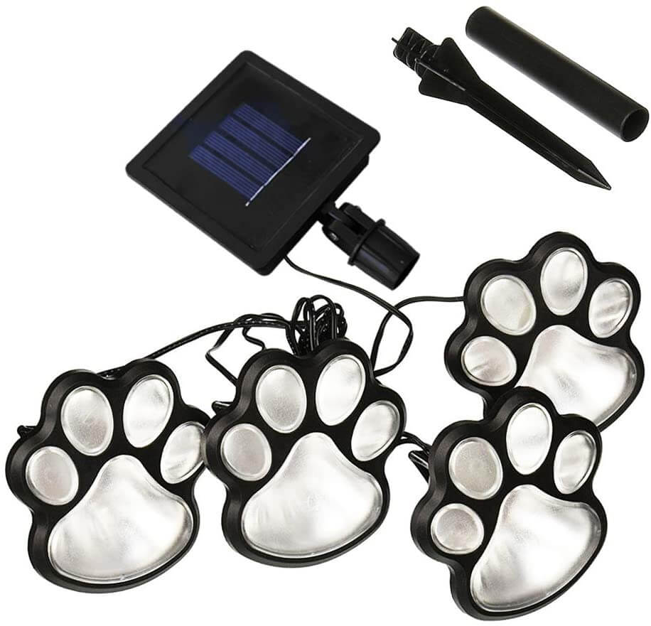 Pattes Lumineuses pour Jardin Féérique, 4 Pièces