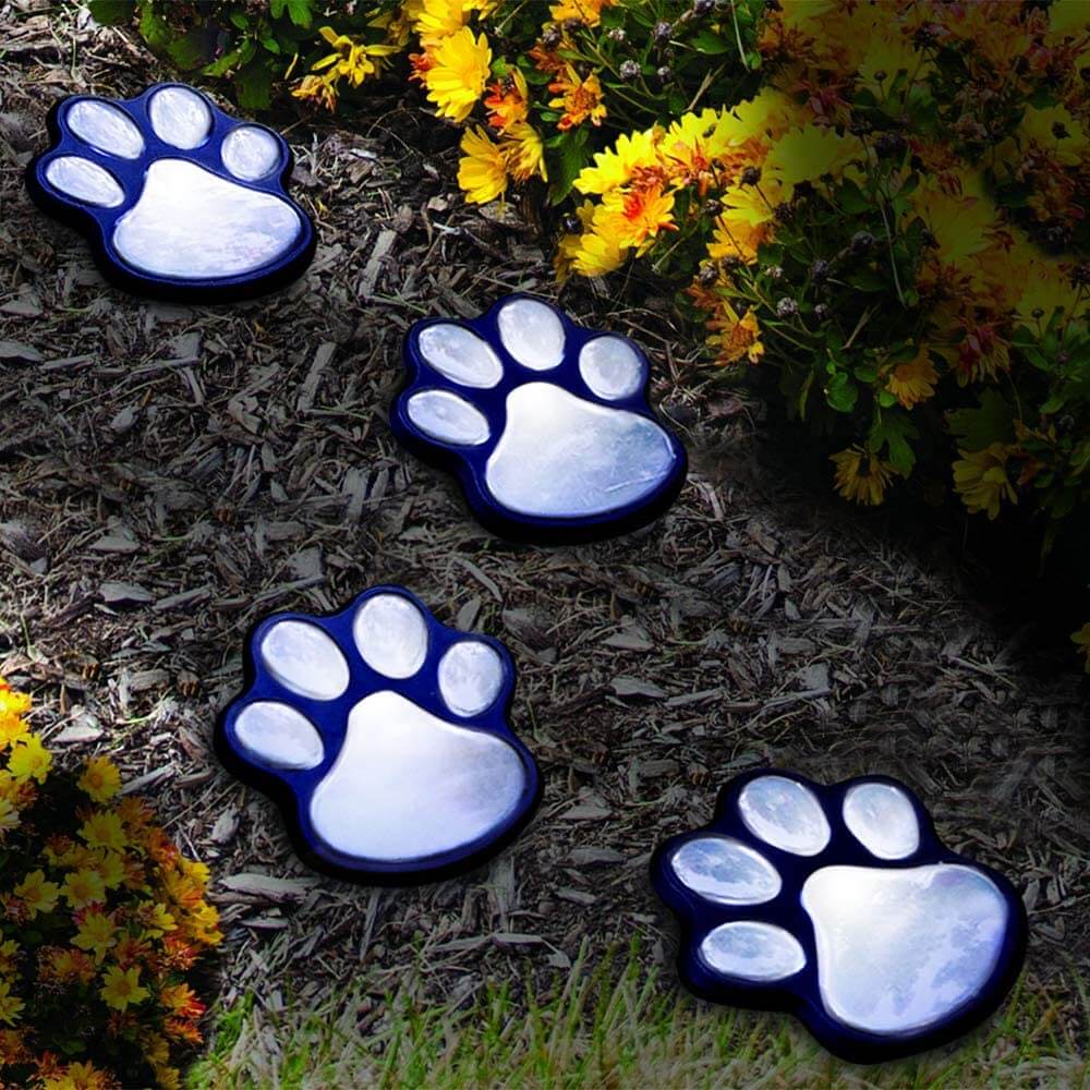Pattes Lumineuses pour Jardin Féérique, 4 Pièces