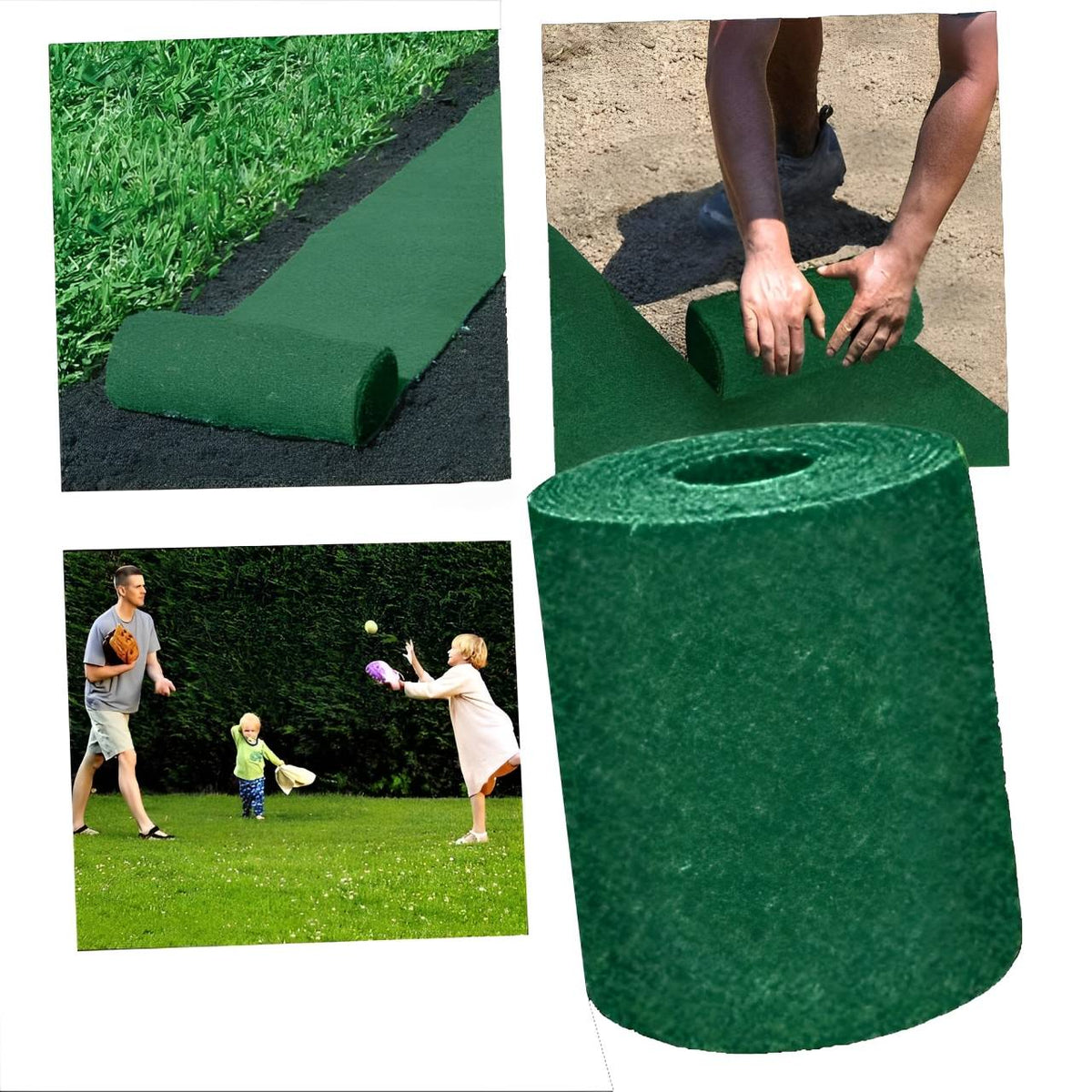 Fast-Grow Green Grass Seed Mat