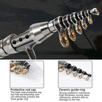 Carbon Fiber Telescopic Fishing Combo for All Waters