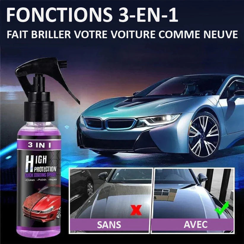 Rayhong 3-in-1 Car Spray Durable Shine