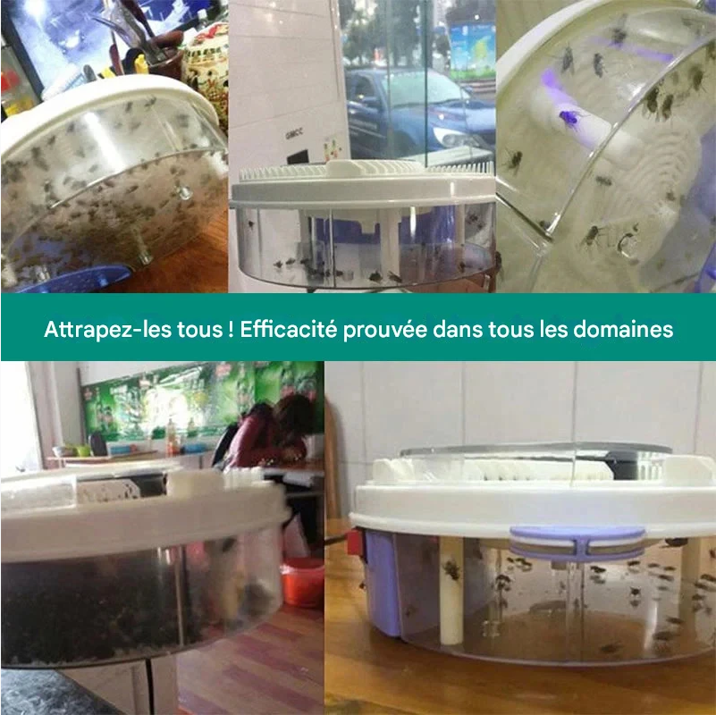 EcoTrappe: Attrape-Mouche Électrique Éco-Friendly