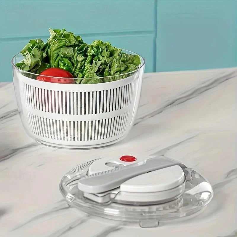 Essoreuse Salade 5L Multifonction Lave et Sèche