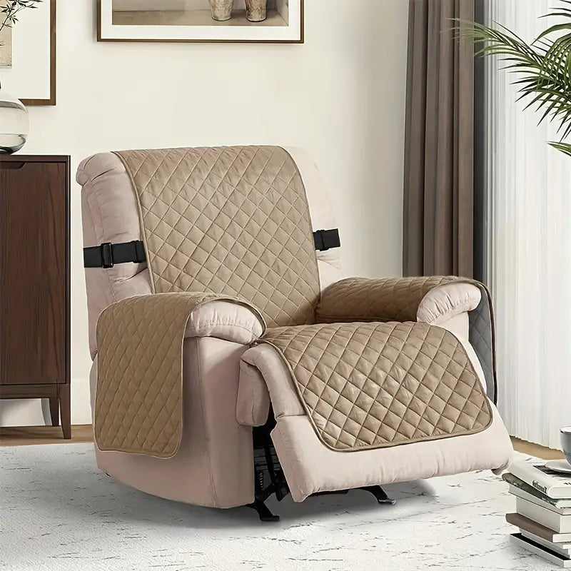 Housse de Fauteuil Extensible Antidérapante Confort Premium