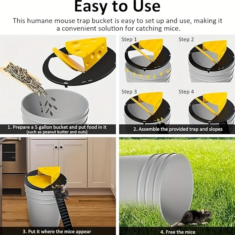 Mouse Rat Trap Flip & Slide - Effective and Safe