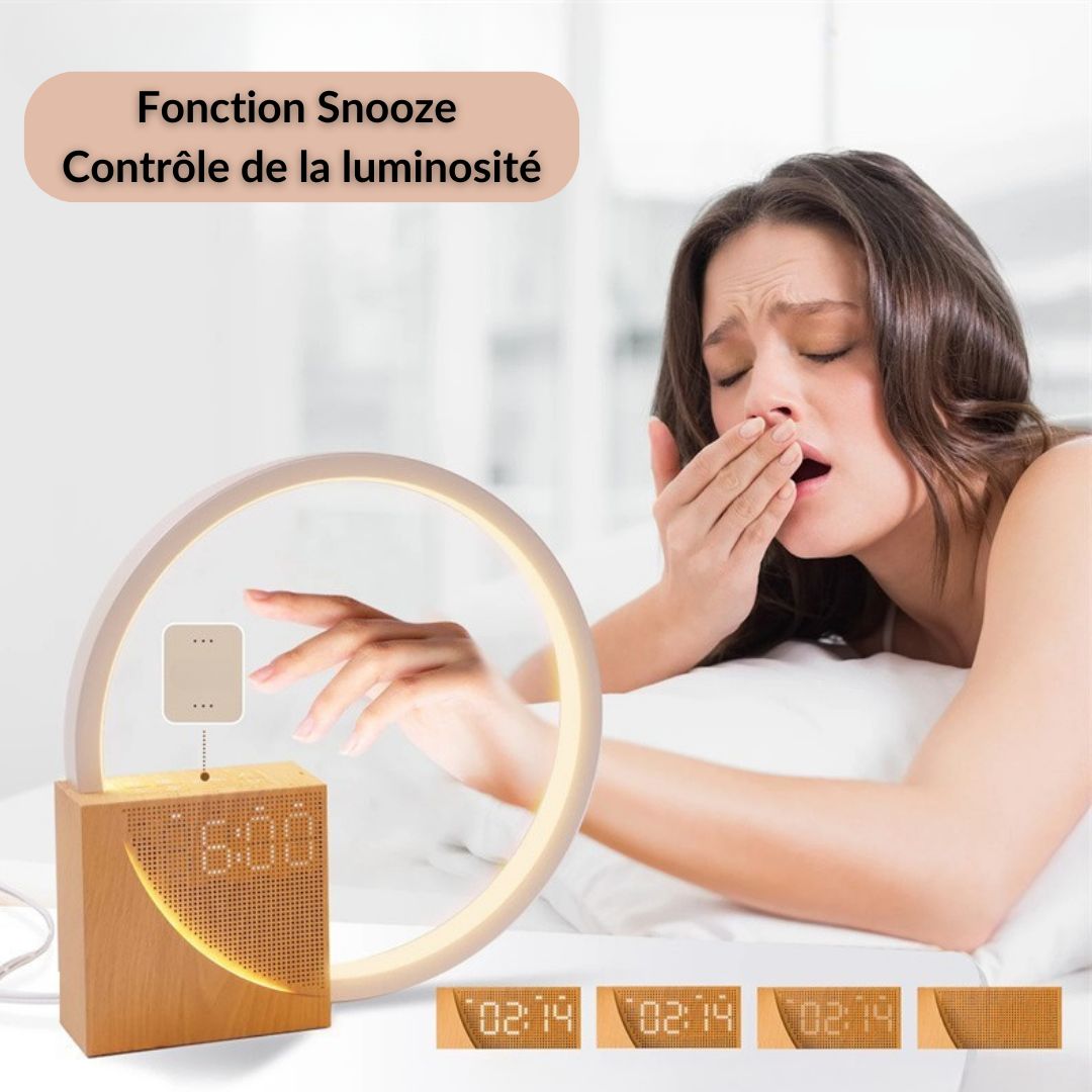 Energizing Alarm Clock Relaxing Night Light Soothing Dawn