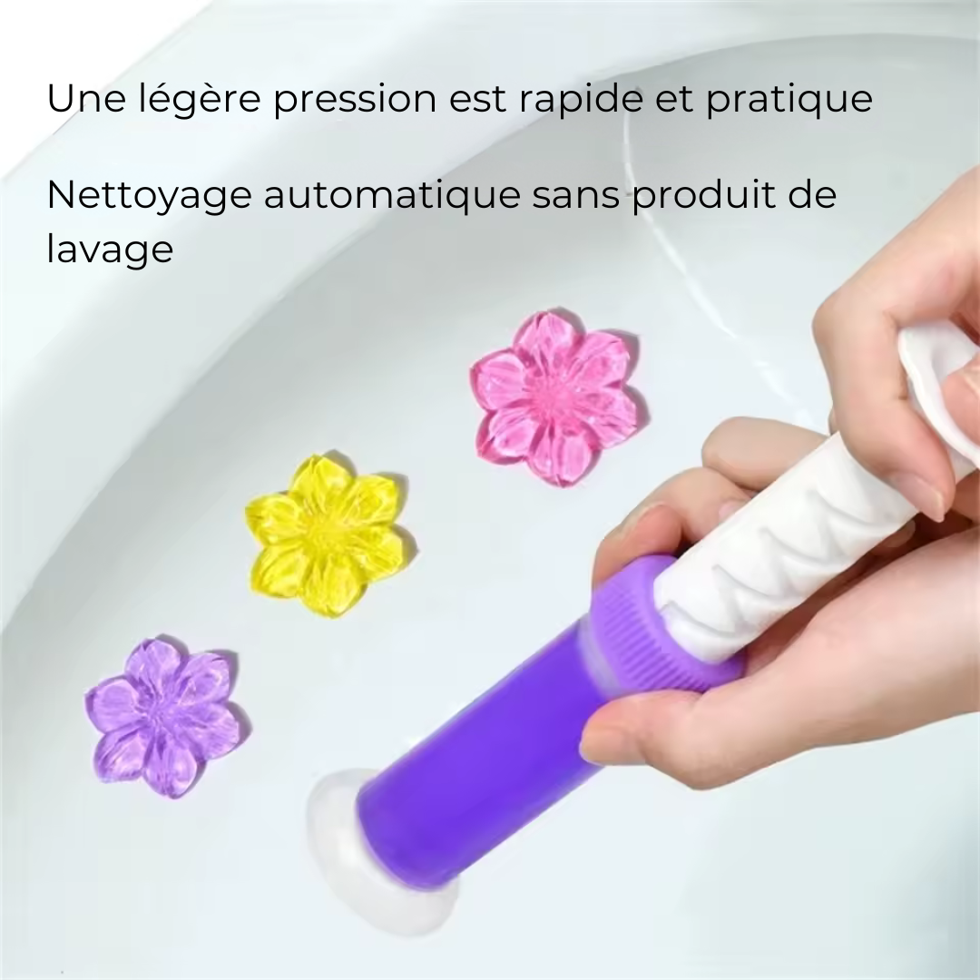 Gel Parfumé Freshloo pour Toilettes Fraîches et Propres