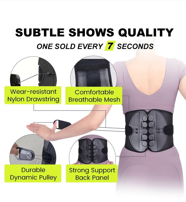 Ceinture de soutien lombaire