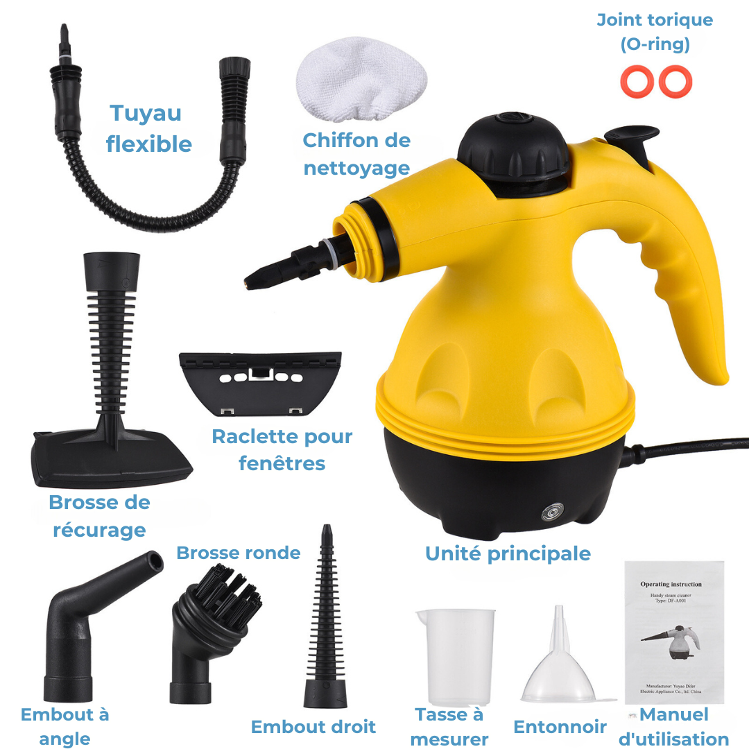 Effective multi-purpose electric steam cleaner