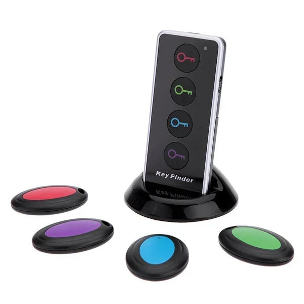 4-in-1 LED Wireless Key Wallet Tracker Anti-Lost