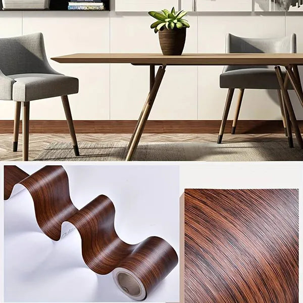 Self-adhesive Wall Baseboards for an Easy Wall Style