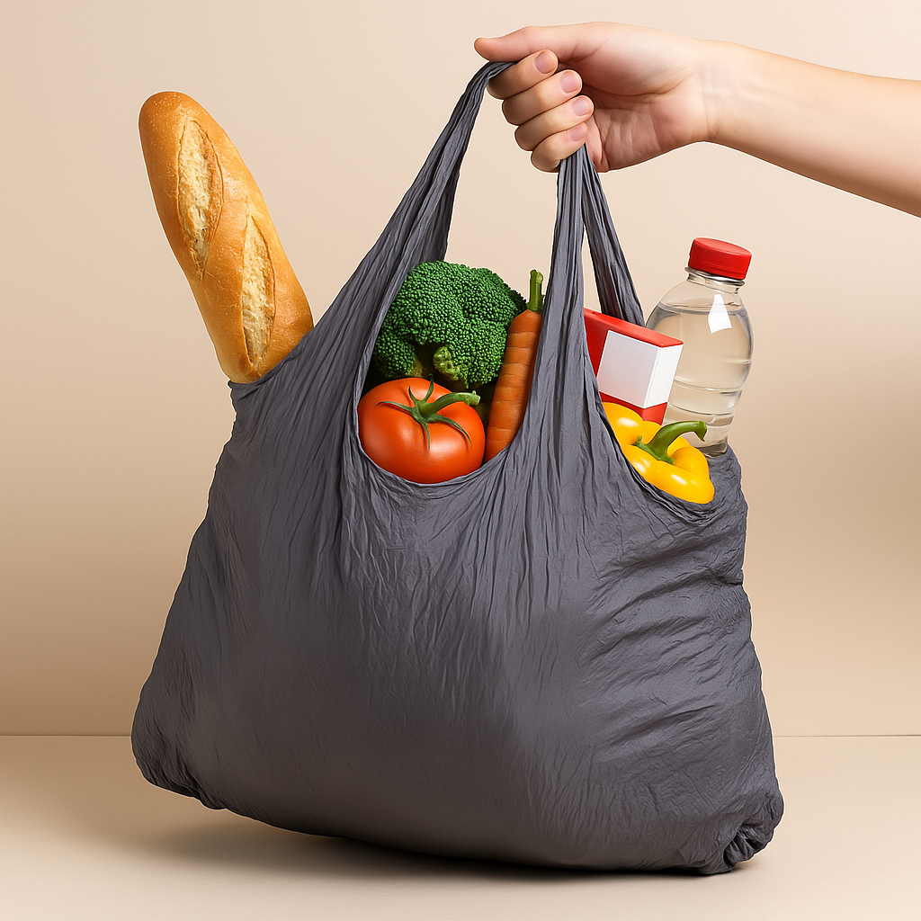 Ultra-Practical Reusable Expandable FlexiBag