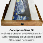 Lampe Murale 3D ArtLumière Rechargeable Artistique