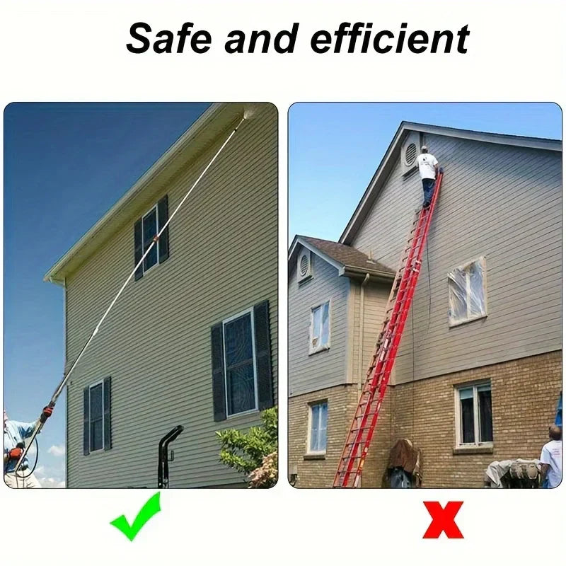 4000 PSI Telescoping Wand for Gutter, Roof, Wall Cleaning