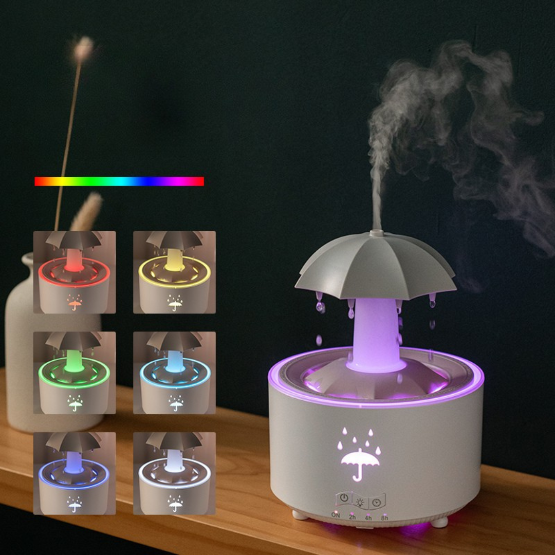 Diffuseur Humidificateur Aroma Nuage d'Harmonie LED