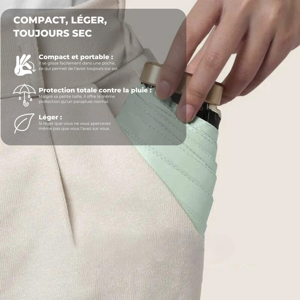 Compact Anti-Rain Umbrella - Your Ideal Protection