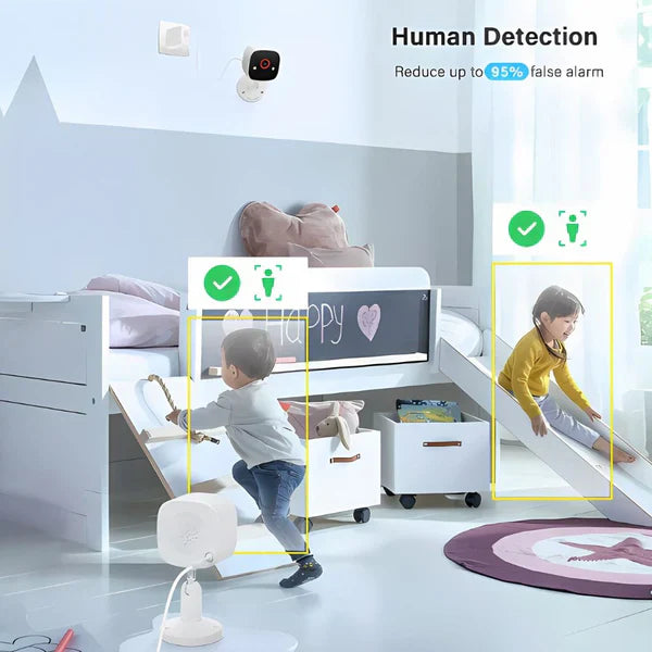Caméra de sécurité domestique avec micro bidirectionnel