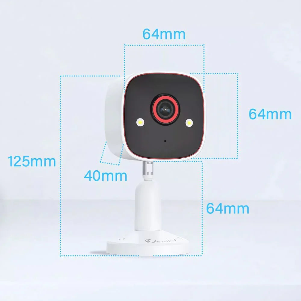 Caméra de sécurité domestique avec micro bidirectionnel