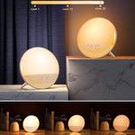 Light Alarm Clock with Sunrise and Sunset Simulation