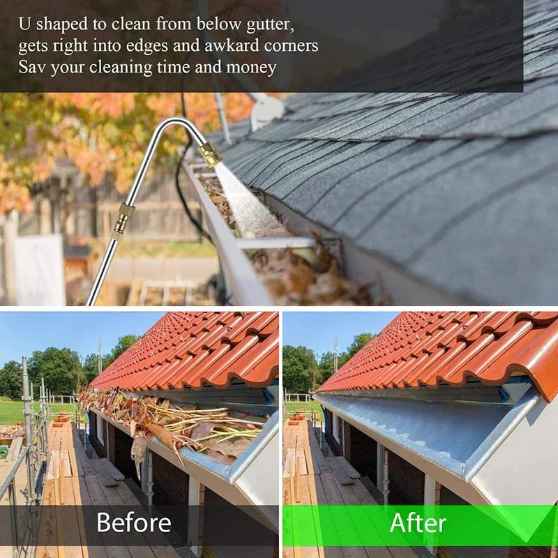 4000 PSI Telescoping Wand for Gutter, Roof, Wall Cleaning