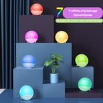Light Alarm Clock with Sunrise and Sunset Simulation