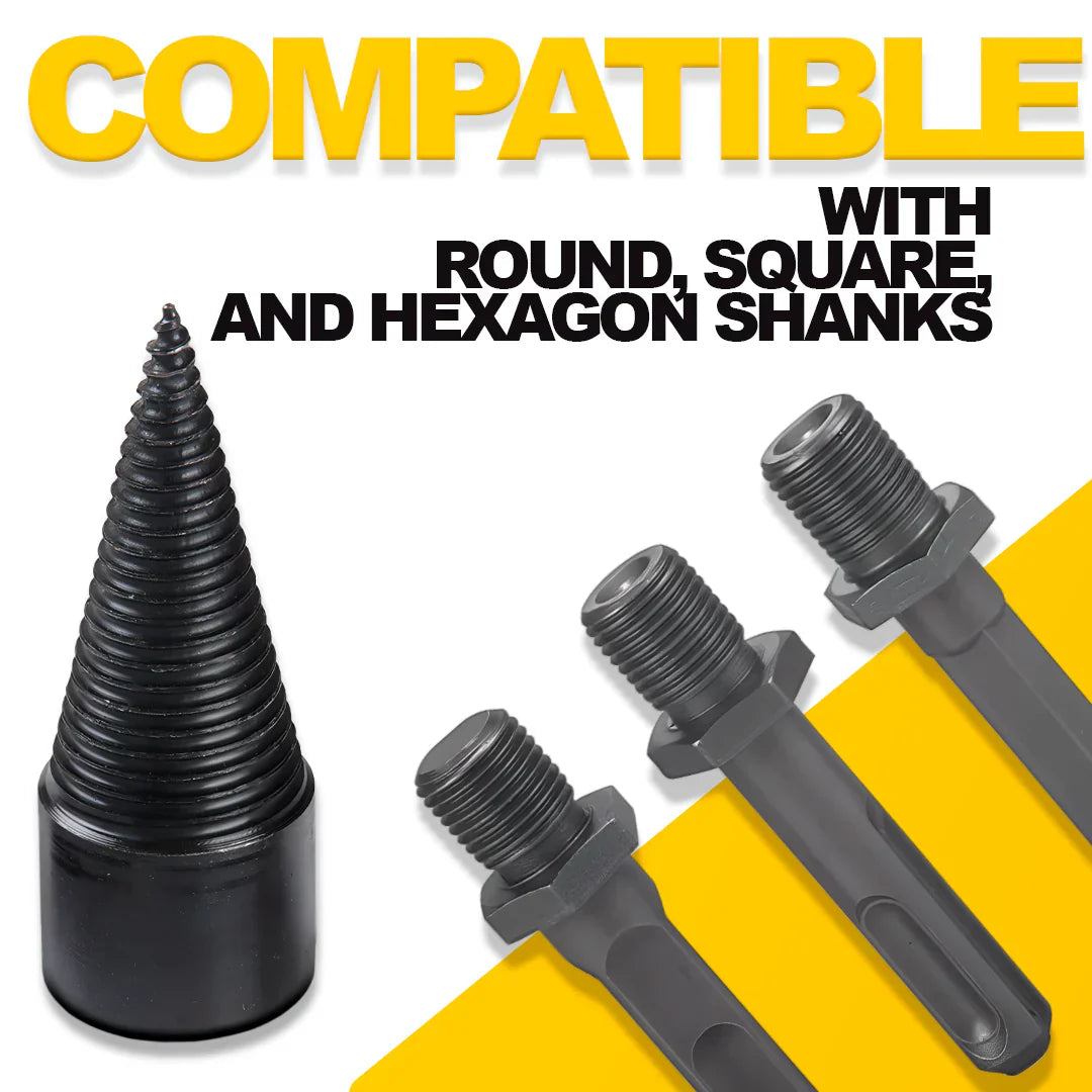 Log Splitter Drill Bit for Wood